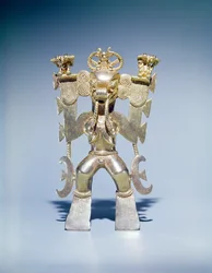Pendant Representing a Crocodile God